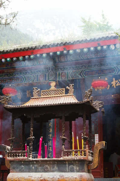 Taoistisk tempel, Xian, Kina - Stock-foto
