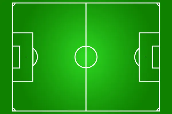 Vecteur de terrain de football — Image vectorielle