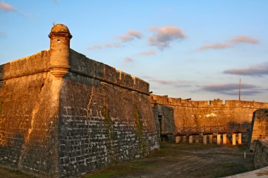 Castillo de San Marcos in St. Augustine clipart