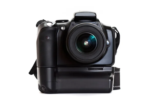 Fotocamera digitale con presa della batteria — Foto Stock