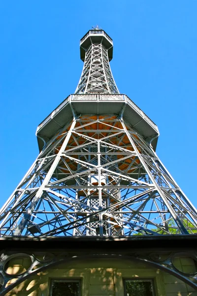 Torre Mirador en Petrin Hill, Praga —  Fotos de Stock