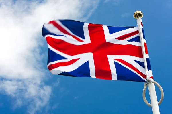 Flagg: Det forente kongerike Storbritannia – stockfoto