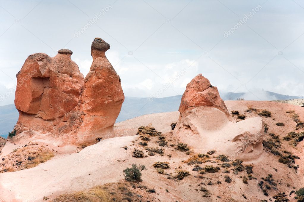 Camel rock in Cappadocia / Turkey