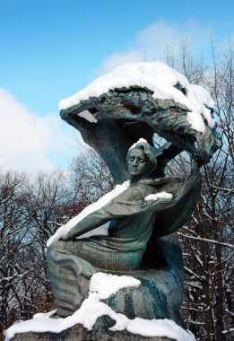 Frederic Chopin statue clipart