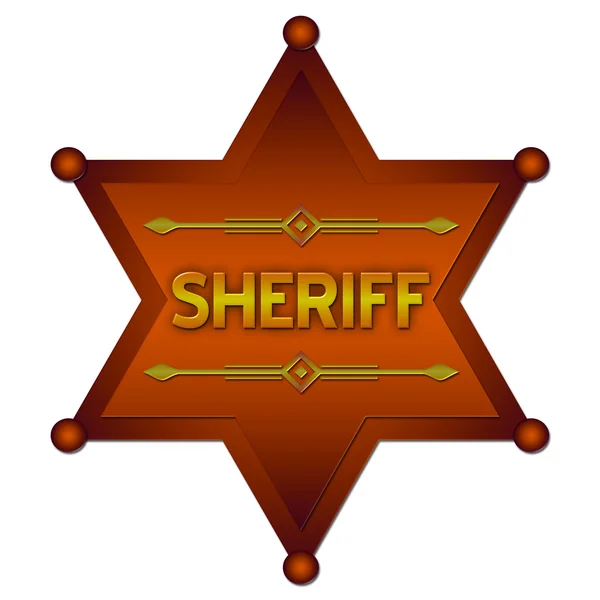 Sheriff badge — Stock Photo © IndianSummer #2287352