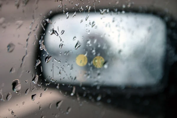 stock image Driving in the rain