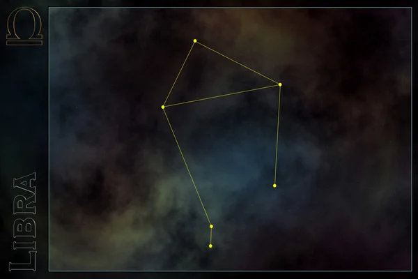 天秤座星座 — ストック写真