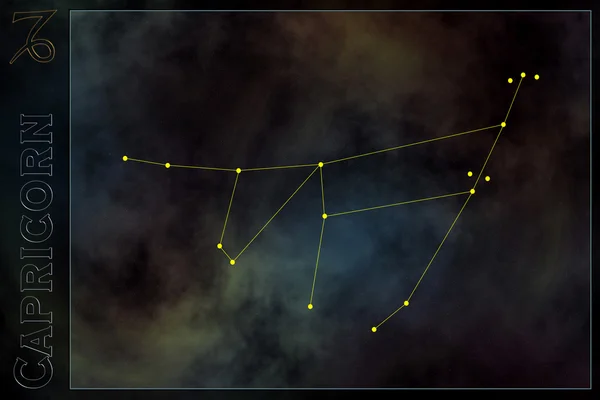 山羊座の星座 — ストック写真