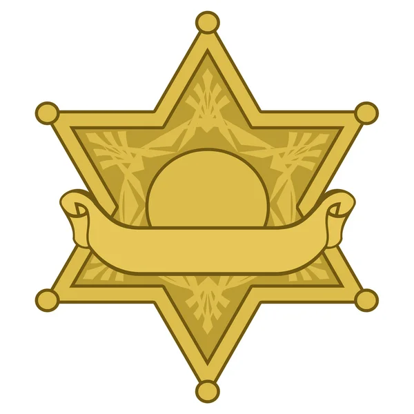 Star badge — Stock Photo, Image