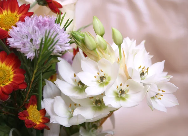 Bouquet de fleurs gros plan — Photo