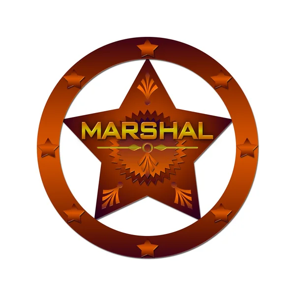 Insignia de Marshal — Foto de Stock