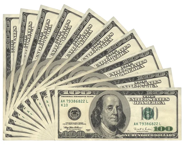 US Dollars banknotes — Stock Photo, Image