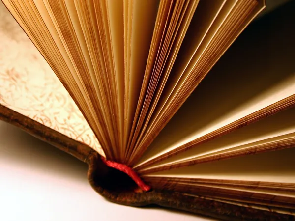 Close-up do livro — Fotografia de Stock