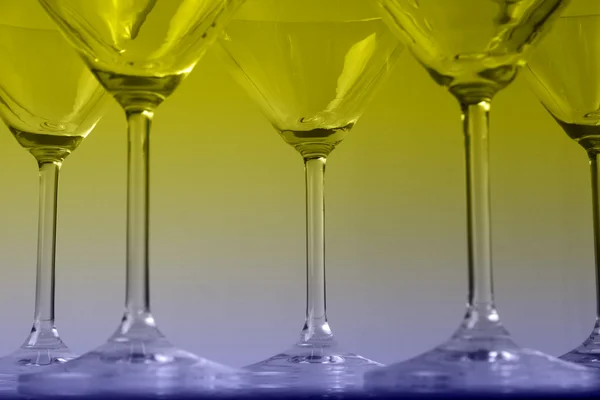 Martini glasses — Stock Photo, Image