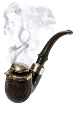 Tobacco pipe clipart