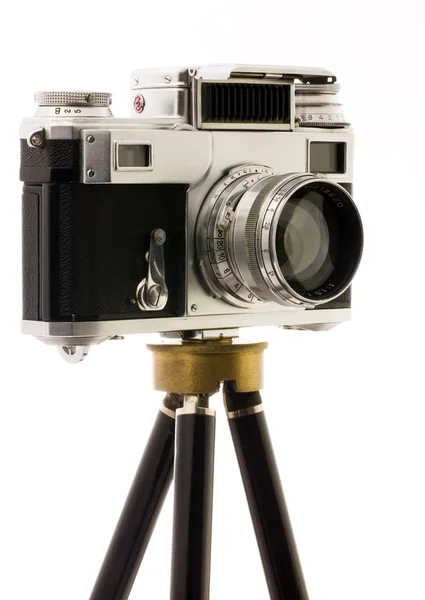 Vinatage kamera állvány — Stock Fotó