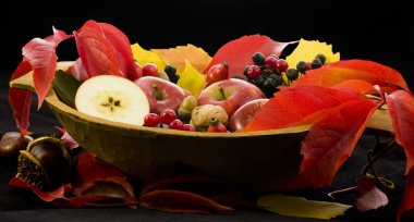 Fall still life clipart