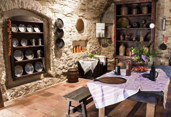 Eski Mutfak Stok Resim