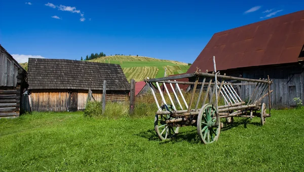 Slovakiska village — Stockfoto