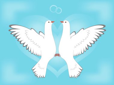 Dove and love clipart