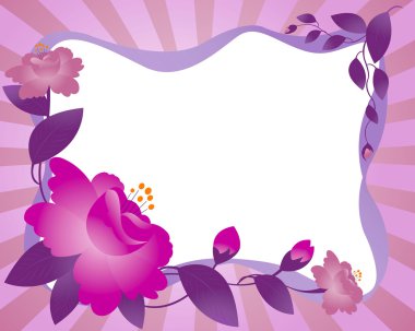 Framework, flower clipart