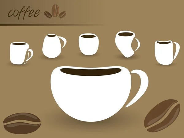 Coffee cups Royalty Free Stock Vectors