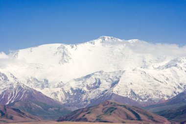 Pamirs mountains - Lenin's Peak clipart