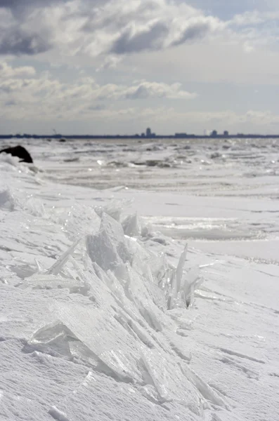 Lód w kwietniu — Zdjęcie stockowe