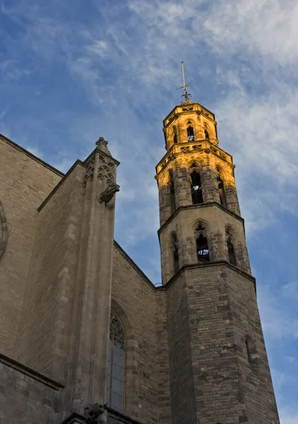 Базилика Санта Мария дель Мар — стоковое фото