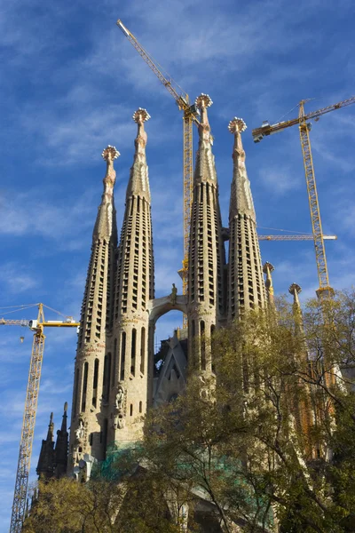 Всемирно известный Sagrada Familia Стоковая Картинка