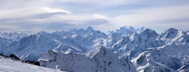 Panoramic view of Greater Caucasus