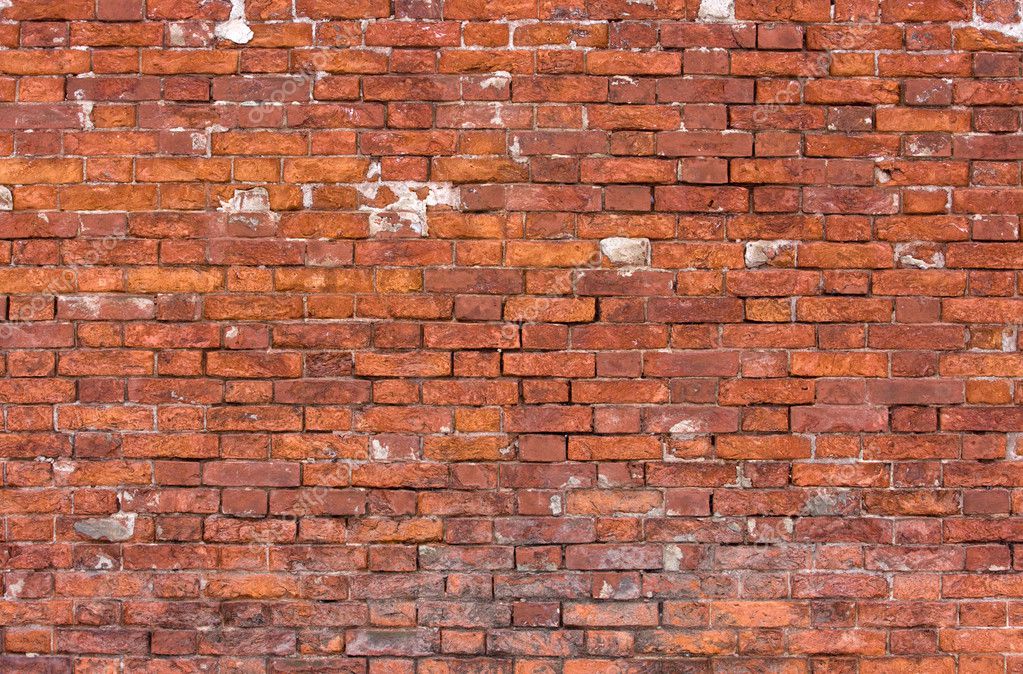 Old Weathered Brick Wall — Stock Photo © Mcseem #2552881