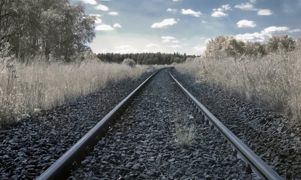 Rautatie — kuvapankkivalokuva