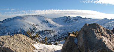 Rila mountains in Borovets, Bulgaria clipart