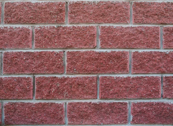 Красная кирпичная стена — стоковое фото
