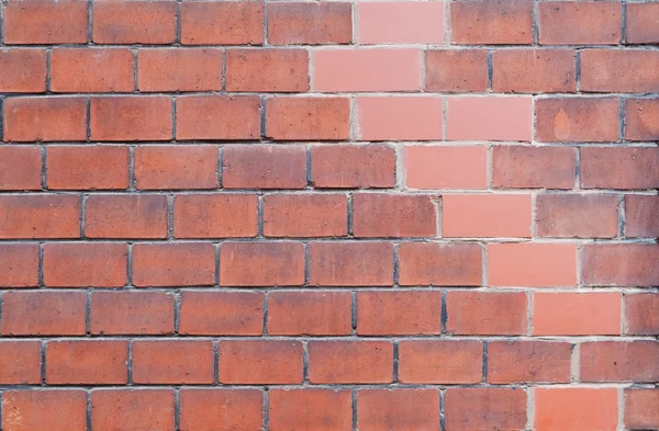 Vieux mur de briques avec une nouvelle couleur — Photo