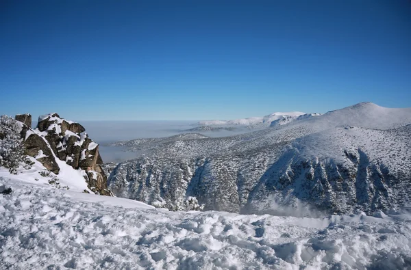 Góry Riła w Borowec, Bułgaria — Zdjęcie stockowe
