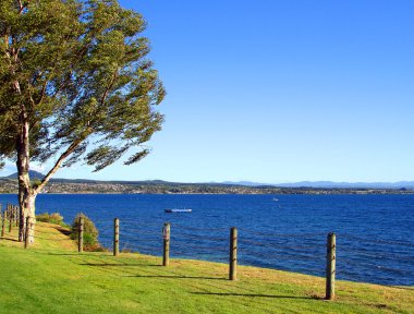 Lake Taupo, New Zealand clipart