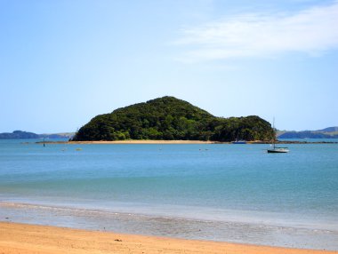 Paihia beach, Yeni Zelanda