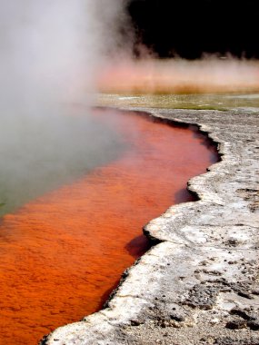 Bir jeotermal faaliyet tespit, Yeni Zelanda