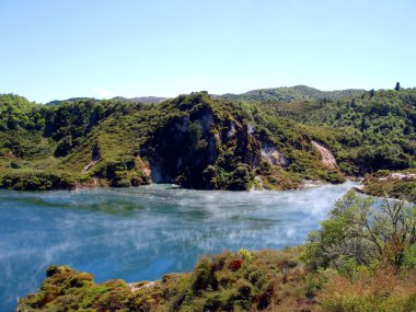 Jeotermal delikleri ve akış, rotorua