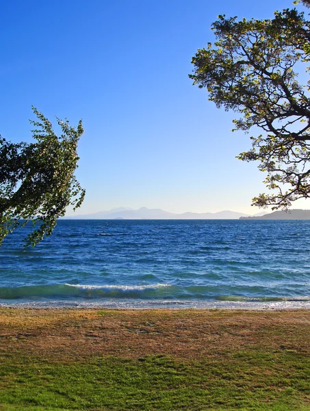 Lago Taupo, Nova Zelândia — Fotografia de Stock