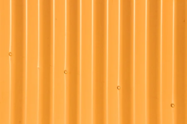 Stock image Orange Corrugated Iron Fence