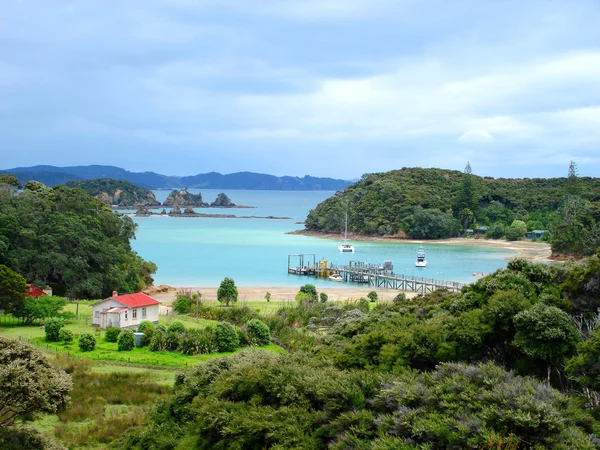 Urupukapuka ostrov, Nový Zéland — Stock fotografie
