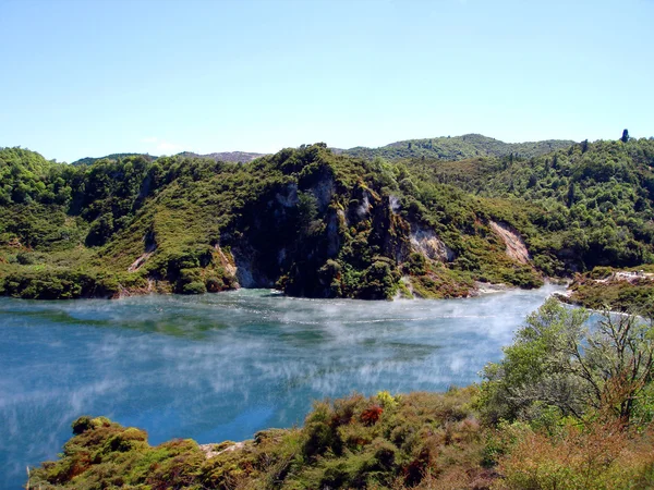 stock image Geothermal Vents And Stream, Rotorua