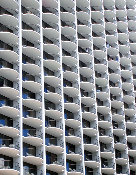 Готель балкони — стокове фото