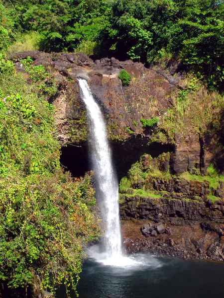 Rainbow Falls, Hawaii — Stockfoto