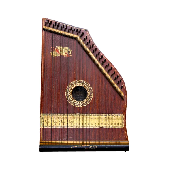 Chinese Mandolin - Isolated on White — Stock Photo, Image