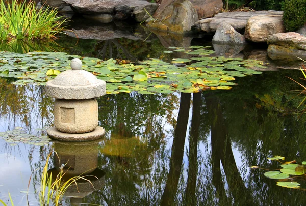S'ensui - japonské Vodní zahrada — Stock fotografie