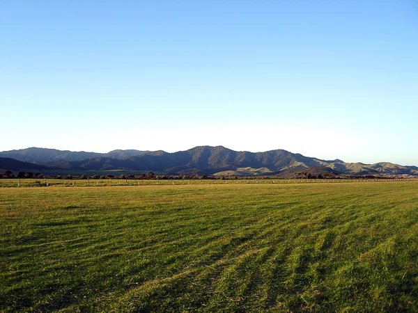 Okiwi Airport Runway, Okiwi, Nova Zelândia — Fotografia de Stock